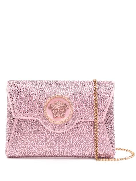 versace crystal clutch|Versace bag price.